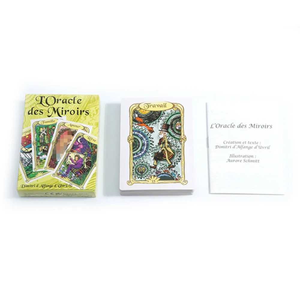 52 Pcs Oracle Cards Oracle Des Miroirs The Oracle Deck of Mirrors 10473cm C251114