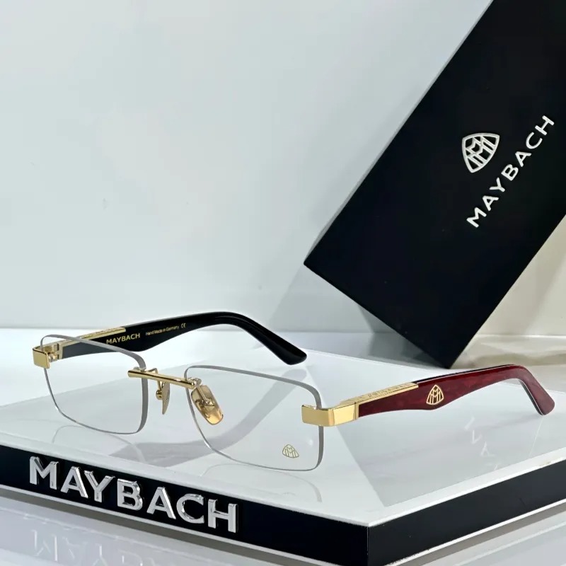 MAYBACH Luxurious Quality Designer Sunglasses for Men and Women Classic Goggle Beach Retro Lens Fashion Eyeglasses THE ARTIST III