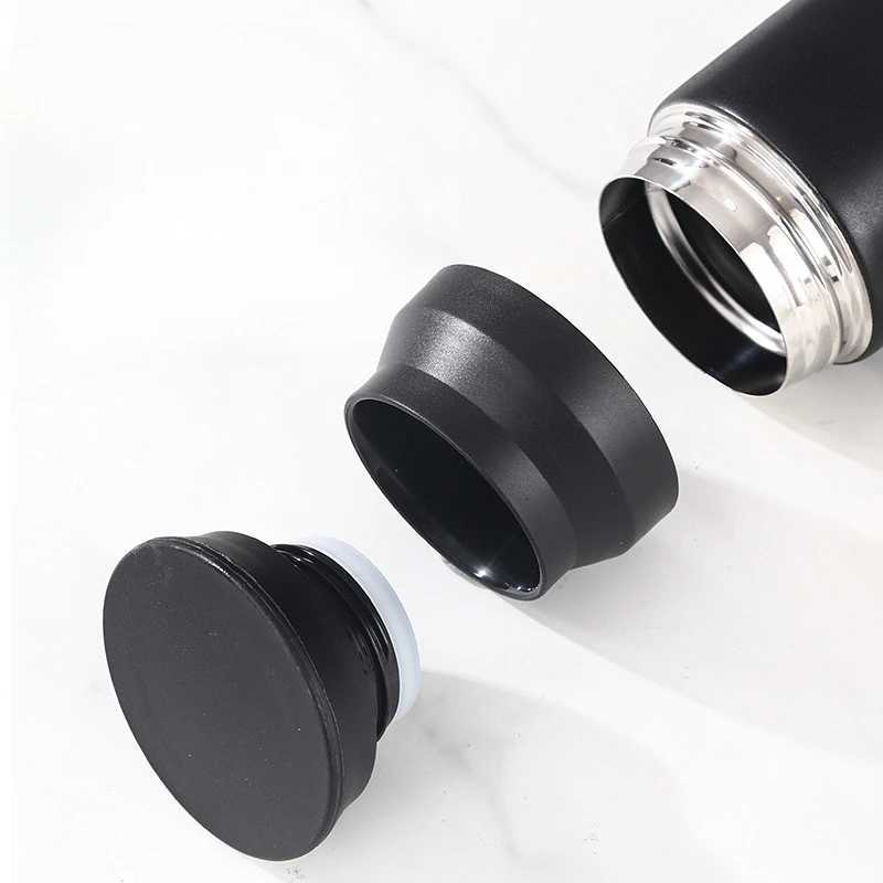 500ml Stainless Steel Thermos Cups Coffee Mug Insulated Water Bottle Thermal Tumbler Portable Vacuum Flask Portable Travel Mugs C251114