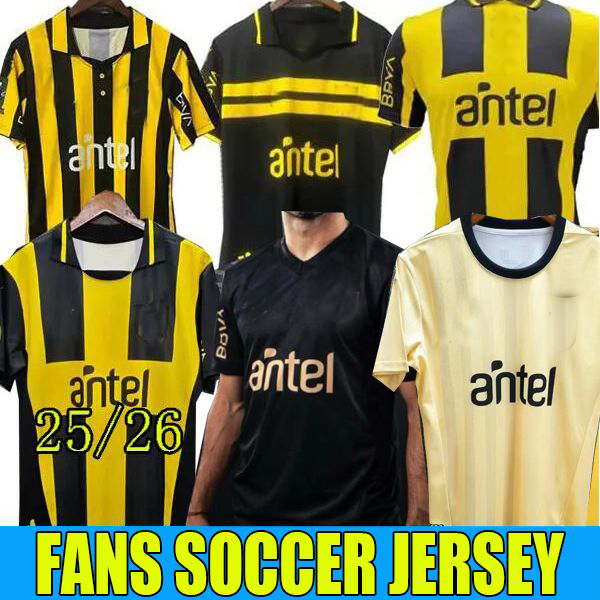fans 24 25 26 Uruguay Penarol Home Soccer Jerseys Commemorative Edition 2024 2025 2026 Club Atletico Penarol RENAULT Gargano mens football shirts 131th 133th