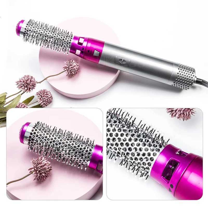 Five In One Hot Air Comb Automatic Curling Iron Dual Purpose Hair Styling Comb European Standard Hair DryerT251114