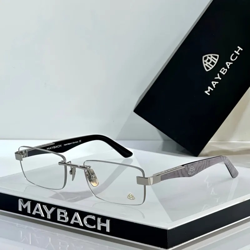 MAYBACH Luxurious Quality Designer Sunglasses for Men and Women Classic Goggle Beach Retro Lens Fashion Eyeglasses THE ARTIST III