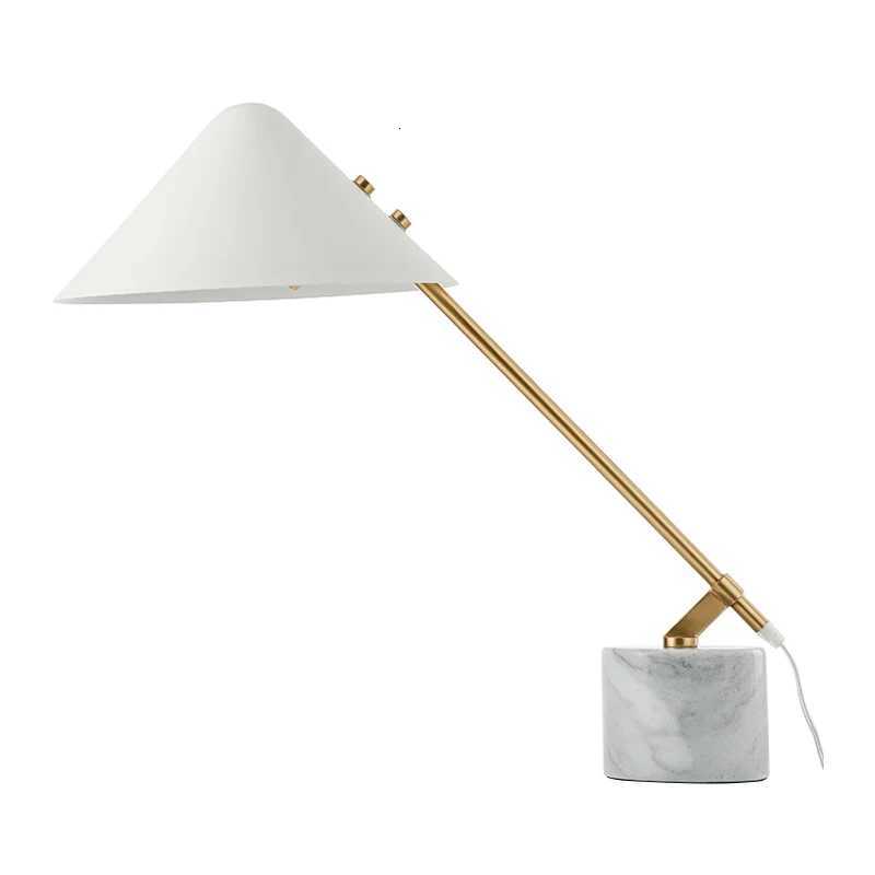 Extremely Simple Study Marble Desk Lamp Nordic Living Room Bedroom Tea Room Office Desk Reading Desk Lamp M251114