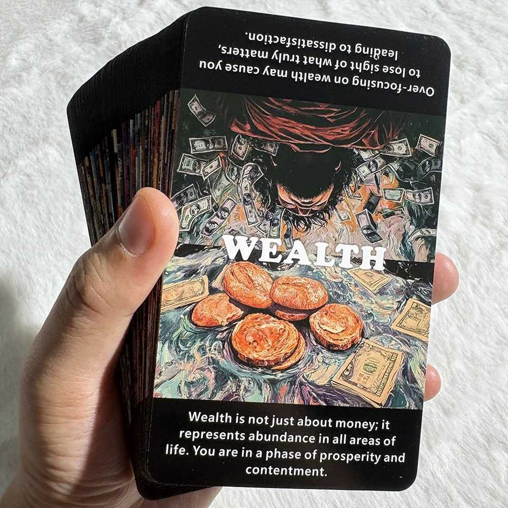 Harmony Heart Oracle Cards Love Life Relationships And Career Tarot Deck With Meaning On It 12x7cm Cards 56-Cards C251114