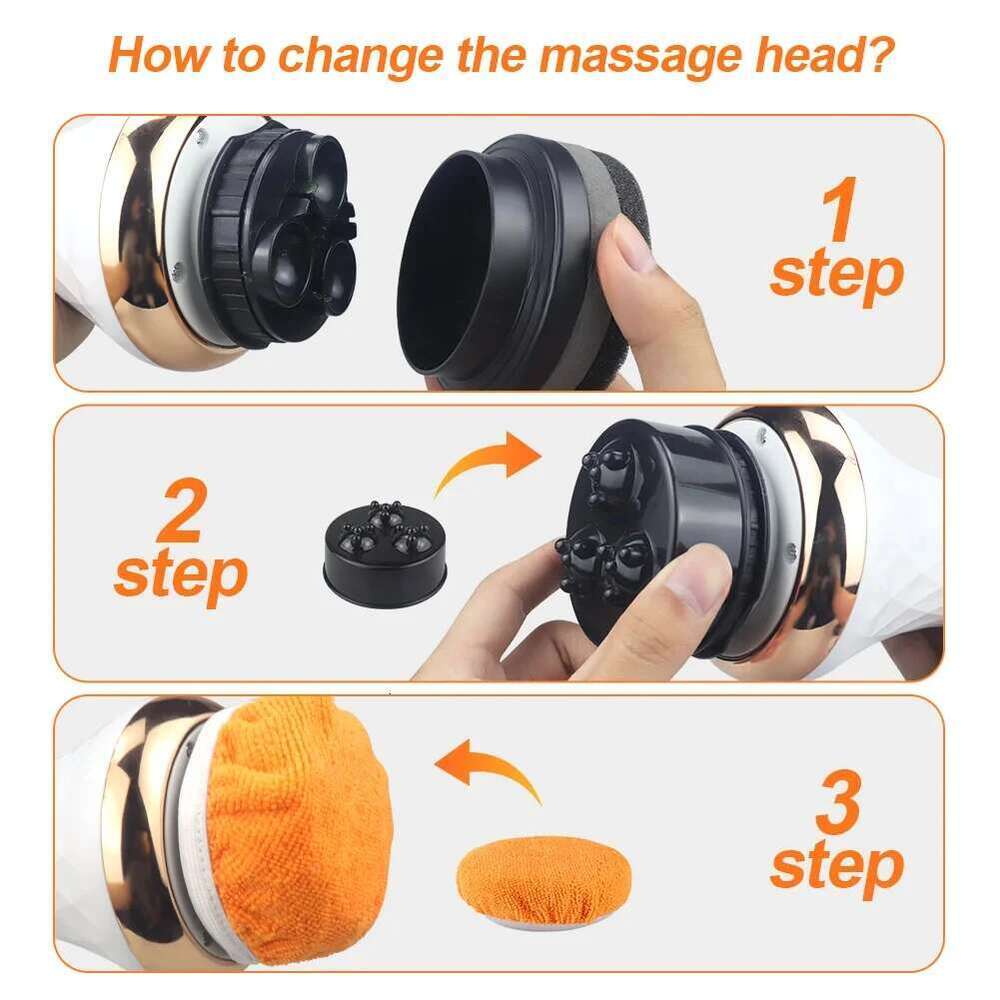 Body Hine, Wireless Massager, Rechargeable Vibrator, Body Shaping Massage, Fat Burner