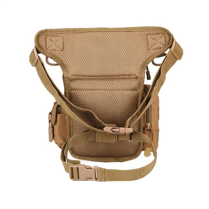 Waterproof camouflage bag outdoor sports multifunctional mens leg accessories travel fishing gear shoulder cross 250410