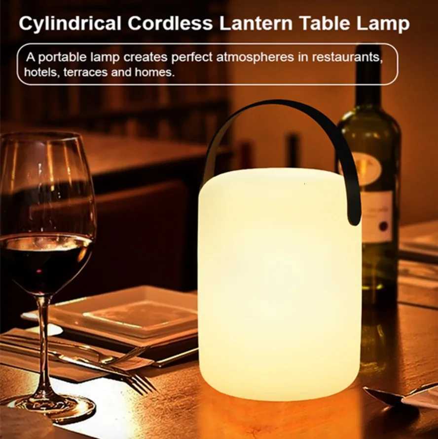 Colorful Portable Tuya APP Remote Control RGB LED Outdoor Waterproof Camping Book Lamp Atmosphere Light Party Decoration Light M251114