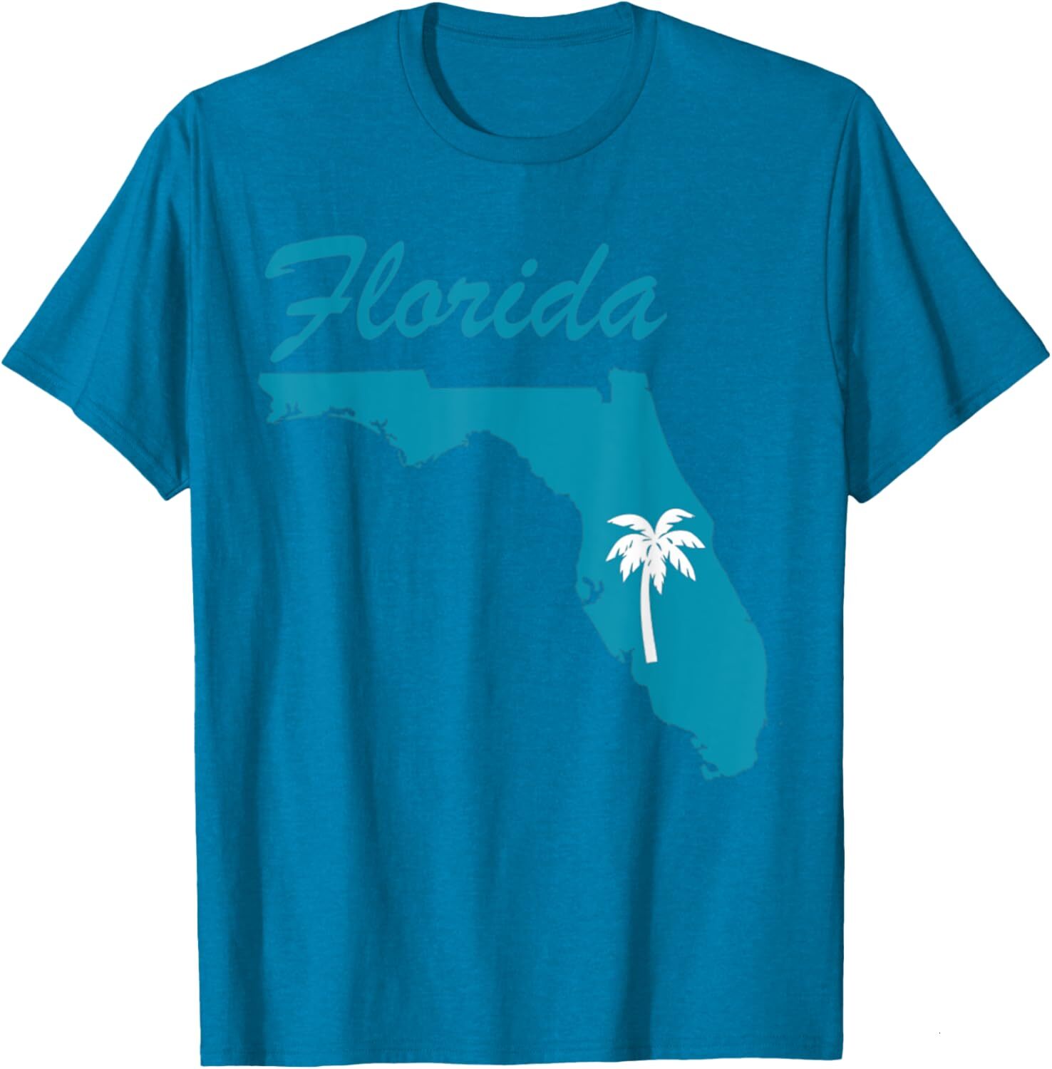 T shirt for Mens Florida State Home T-shirt Vintage Florida Tee Sunshine Graphic Tee Casual Tops Clothes Short sleeve