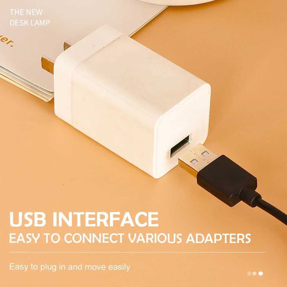 LED Eye-care Desk Lamp 10 Brightness Level 3 Lighting Modes Flexible Gooseneck Work Study Table Lamp with Clamp USB PC Desk Lamp M251114