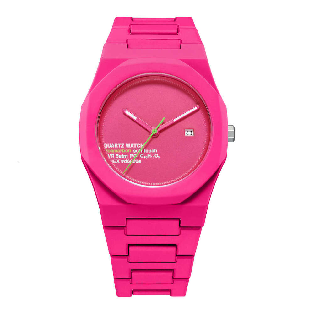 High-End Waterproof Women's Watches Plastic Men's Quartz Couple Business Wristwatches