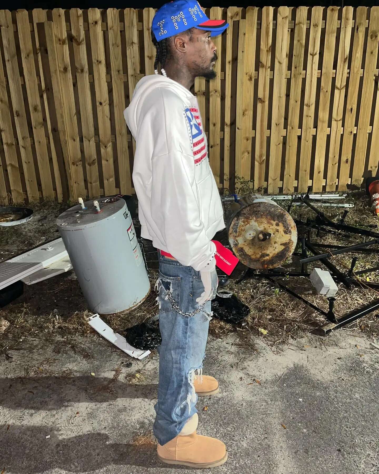 America Fashion Streetwear Gothic National Flag Rhie Embroidery Zipper Hoodie Y2k Couple Oversized Loose Cotton Sweatshirt