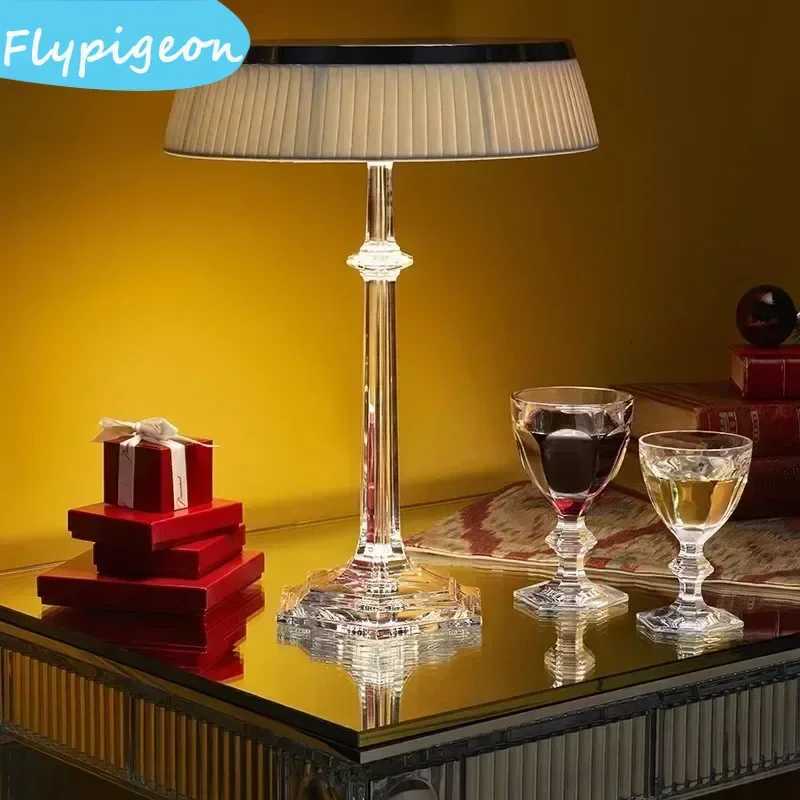 Nordic Crystal LED Table Lamps Home Decor Table Lights for Bedroom Living Room Parlor Hotel Study Desk Lighting Night Lights M251114