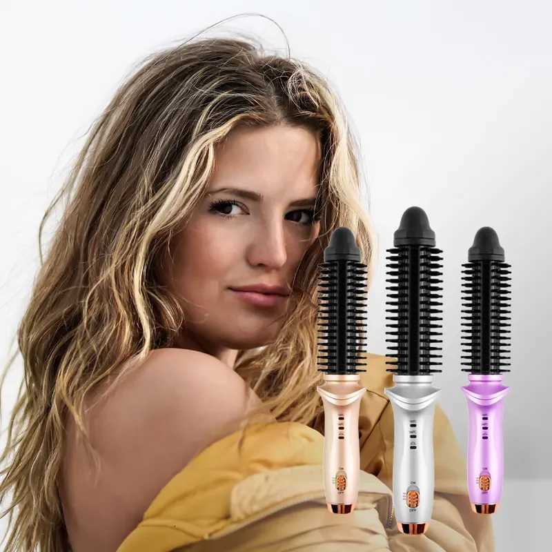 The most popular two-in-one ceramic curlers straightening combs and curlers hair brushes and hair styling toolsT251114
