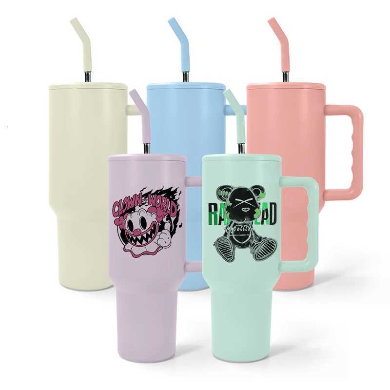 5pcs Free Shipping USA Warehouse 40oz 30 Stainless Steel Double Wall Insulated Sublimation Tumbler Travel Coffee Mug Wang C251114