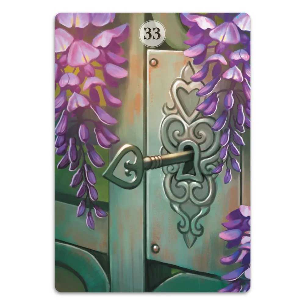 Herbs and Plants Lenormand Oracle Cards 36 Pcs Cards with Vivid Colors and Splendid Symbolism 10473cm C251114