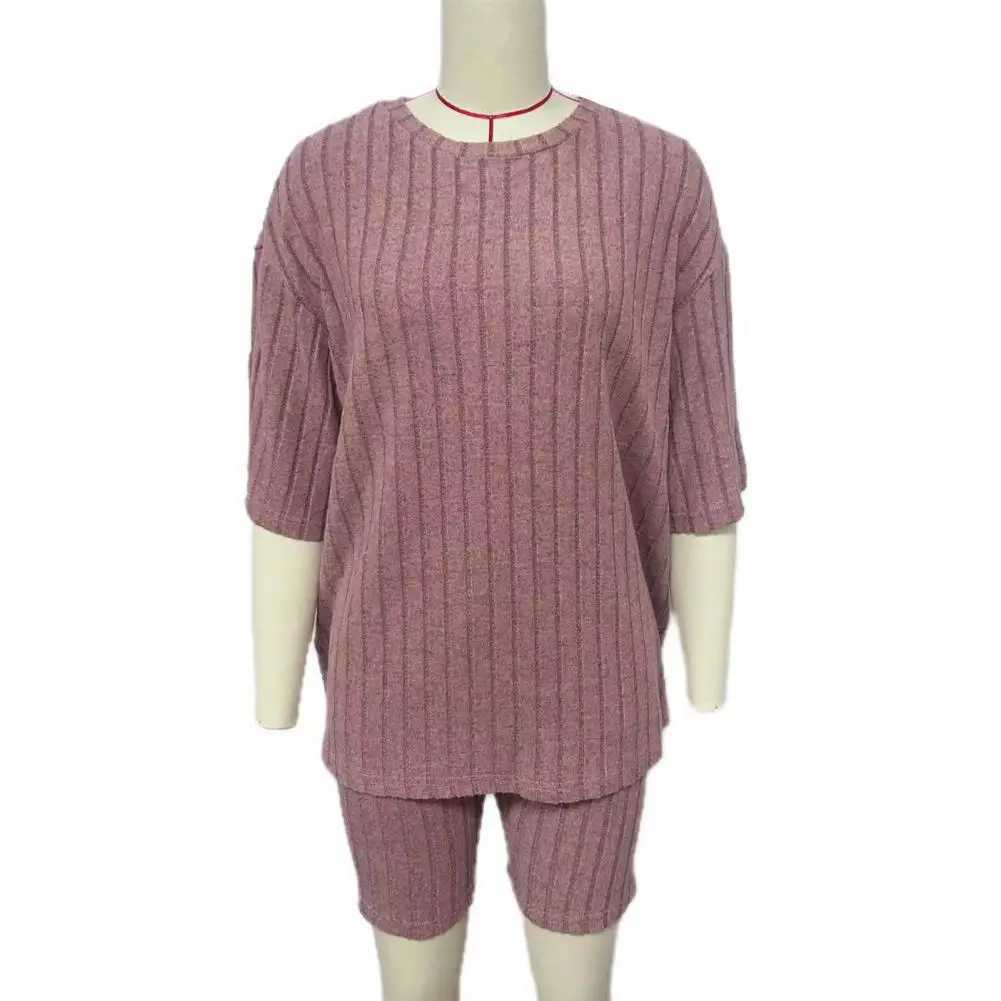 2-piece/set summer womens top shorts set American O-neck shorts Sves top waist shorts set yoga set womens dressXJ250414