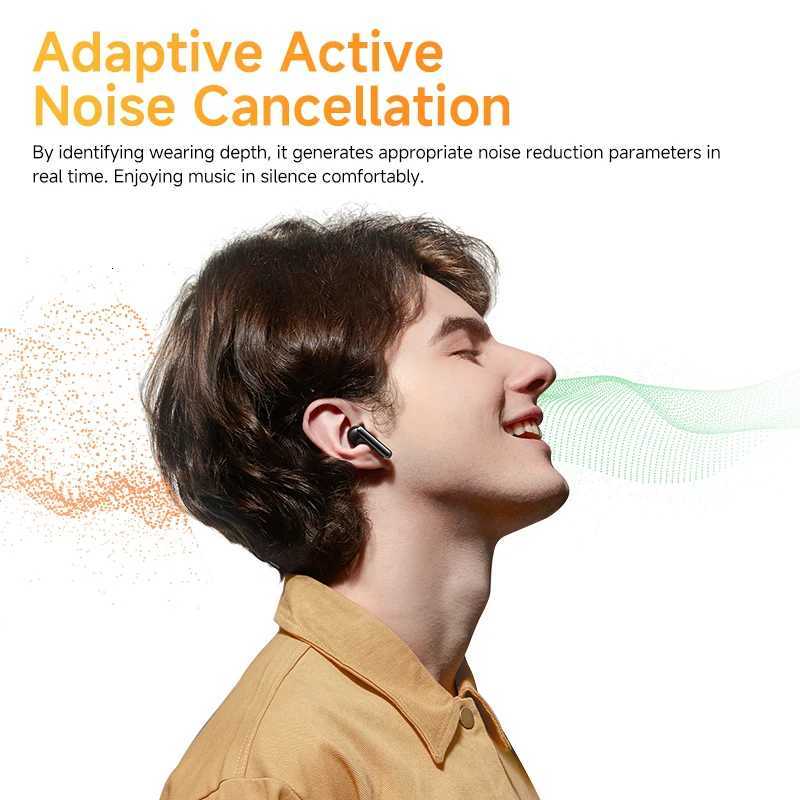 QCY HT10 AilyBuds Pro Hybrid ANC Wireless Earphones Hi-Res Au with LDAC 6 Mics AI HD Call set Dual Connection Earbuds H251114