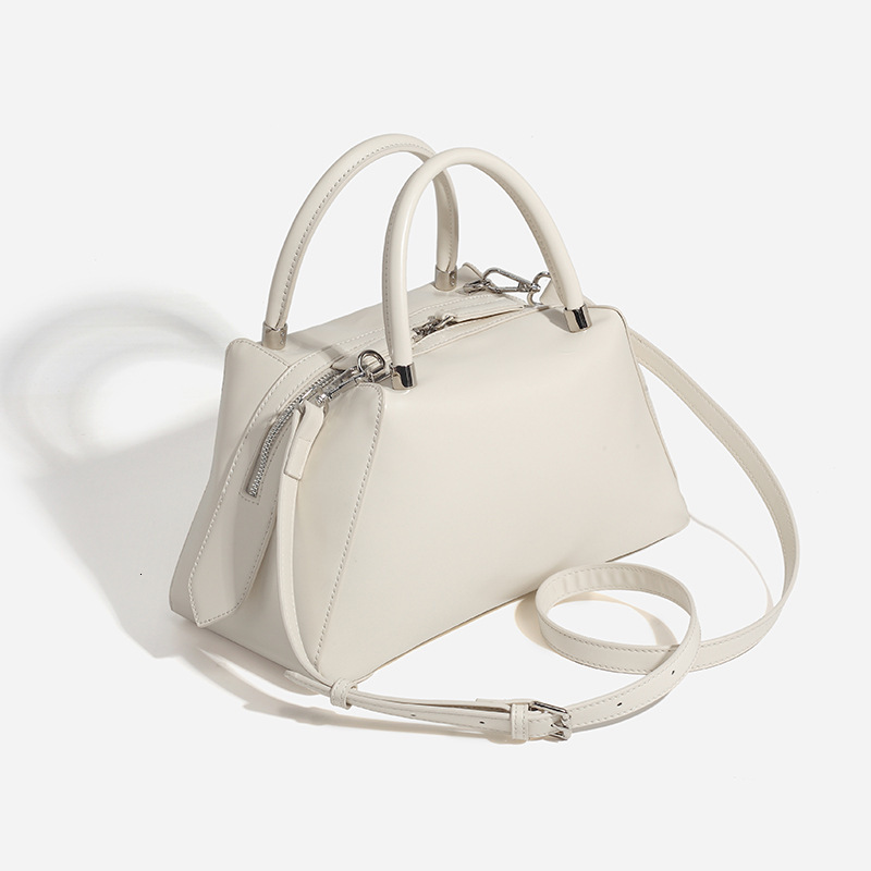 Women's High-End Sense Boston Handbag Modern Vintage Shoulder Crossbody Bag