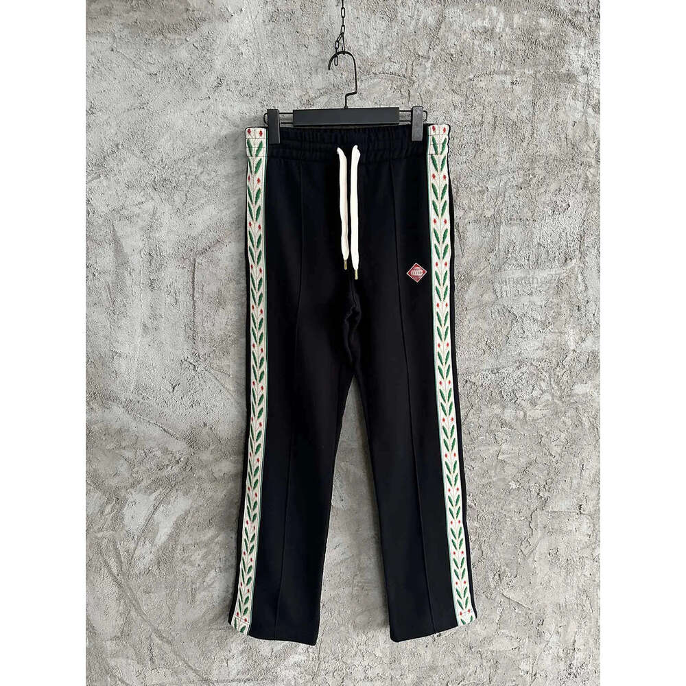 Men's Pants Owen Seak Men Straight Pants Cargo Sweatpants Cotton Casual Autumn Cross Solid Black Long Pants Size XL J250318