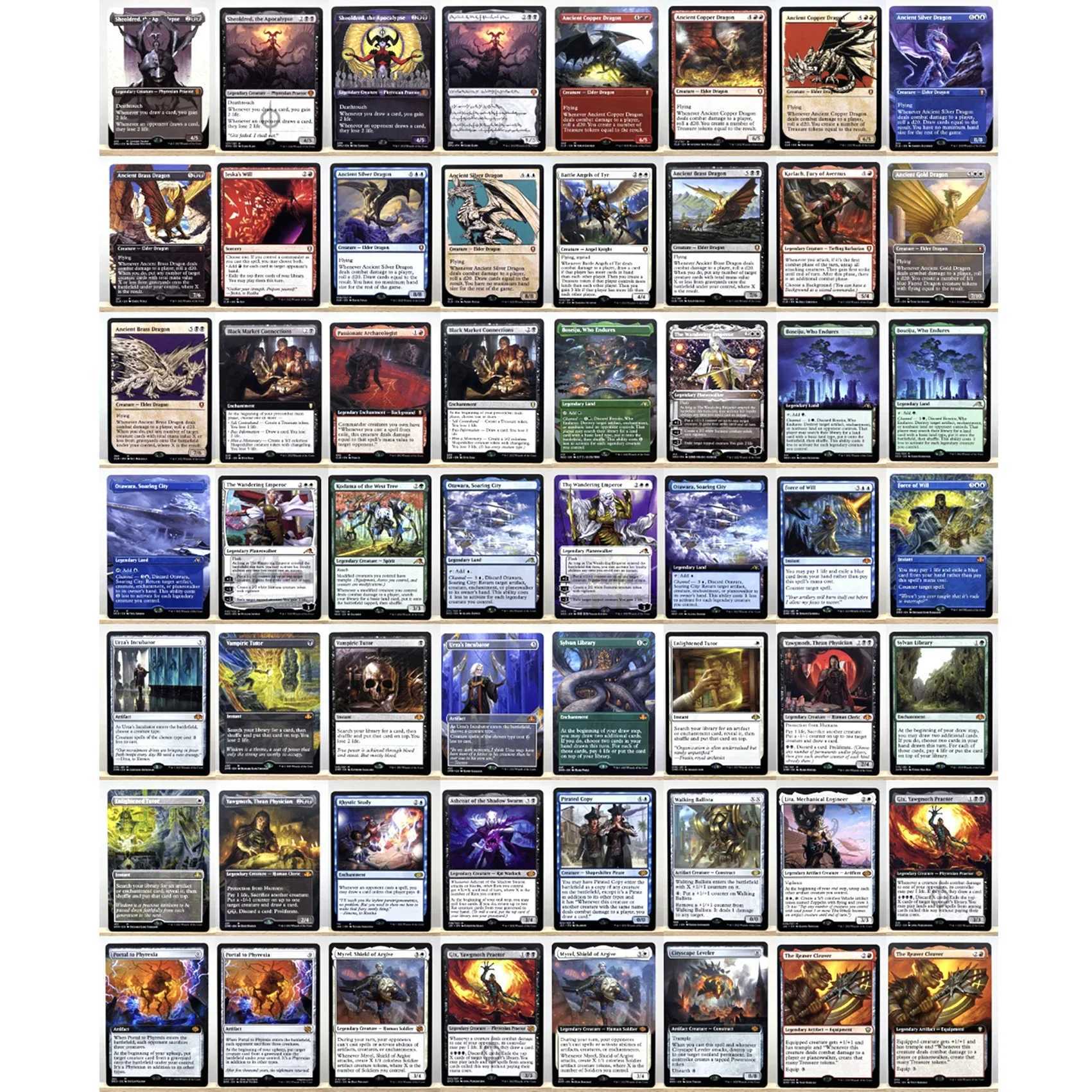 DMC CLB NEO DMR J22 BRO HOLO5-02 TCG Cards for Home Play magical Proxy Sheoldred the Apocalypse The Wandering Emperor gather C251114