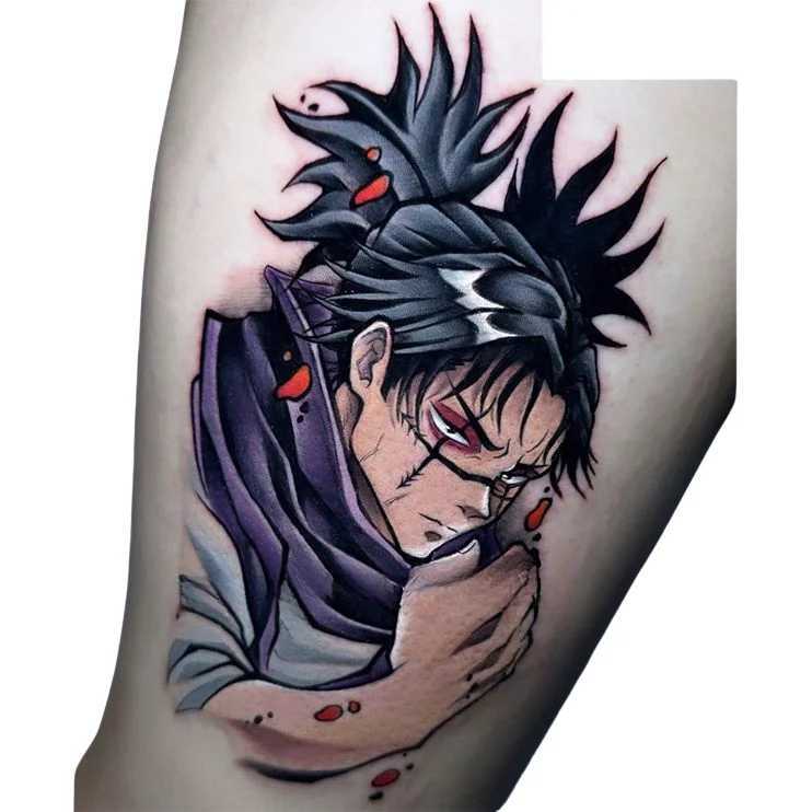Jujutsu Kaisen Choso Temporary Tattoo Cartoon Waterproof Fake Tattoo Stickers Body Art Transfer TattooXJ25414