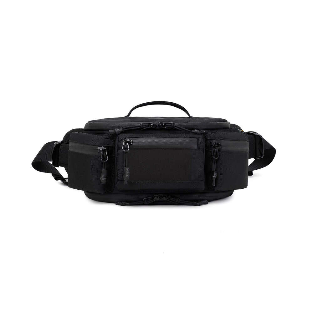 Luxury bag designer niche motorcycle riding waist Bao ballistic nylon messenger bag women's portable Cross Body chest bag