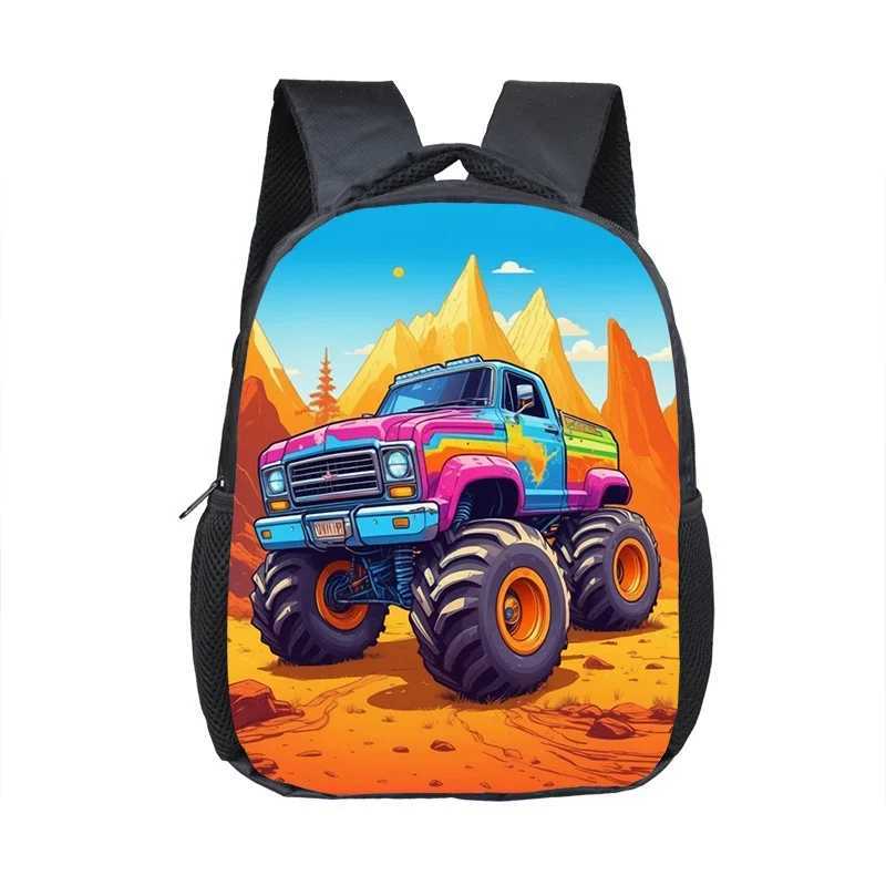 Playful Play with Farm Tractor Backpack Kindergarten Schoolbag baby Toddler Book Bags GiftW251113