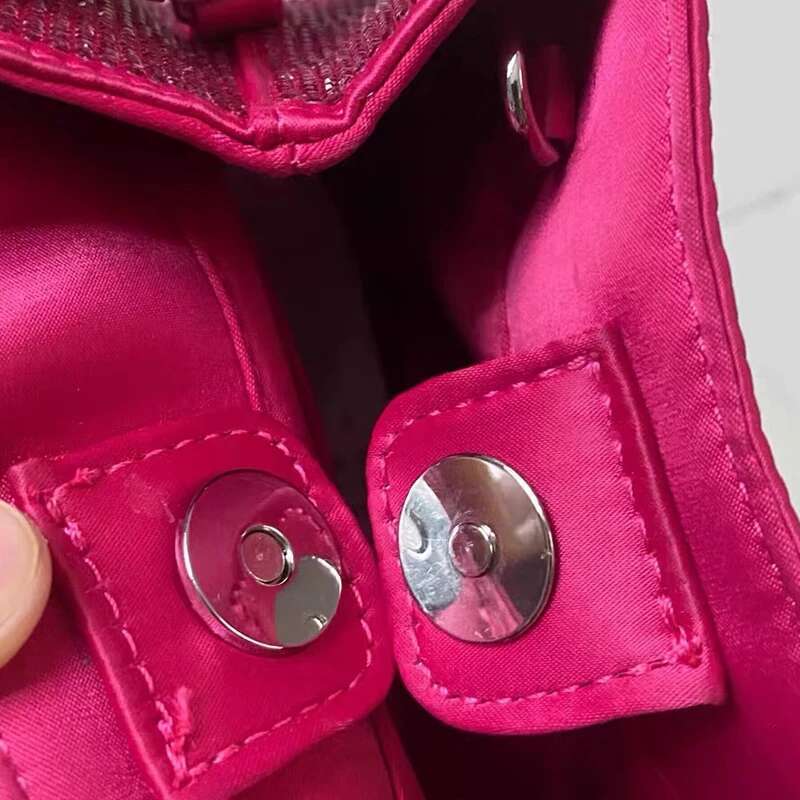 Ladies Evening Bags For Women Designer Handbags And Purses 2023 New In Inlaid Shiny Imitation Dia Mini Chain Shoulder