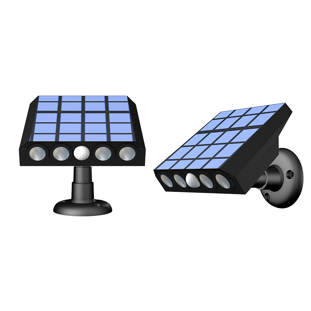 IP65 Waterproof Outdoor Solar Wall Lamps - 2 PCS Super Bright Security Lights for Gardens, Yards & Patios