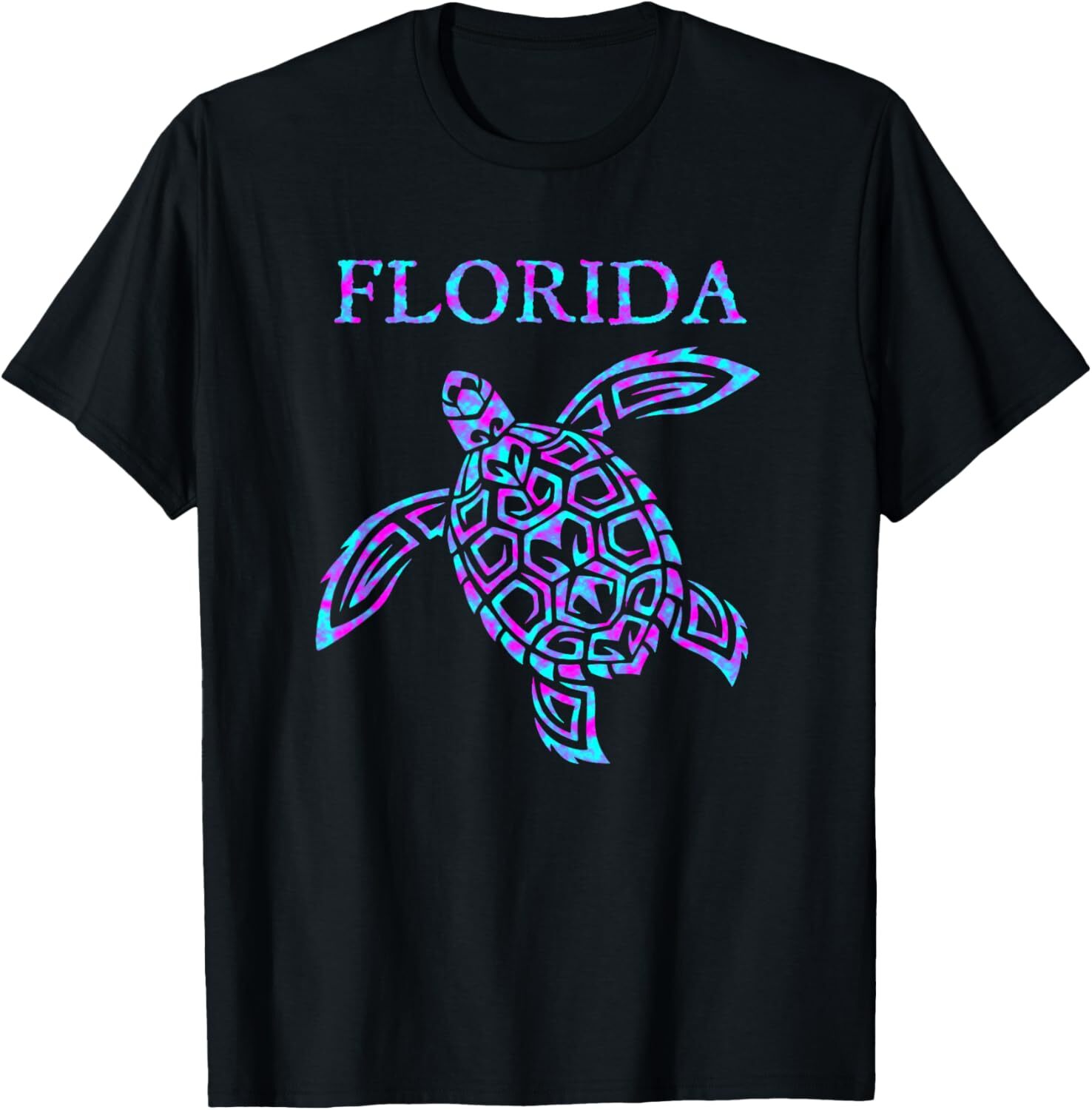 T shirt for Mens Florida Sea Turtle Boys Girls Toddler Vacation Souvenir Graphic Tee Casual Tops Clothes Short sleeve