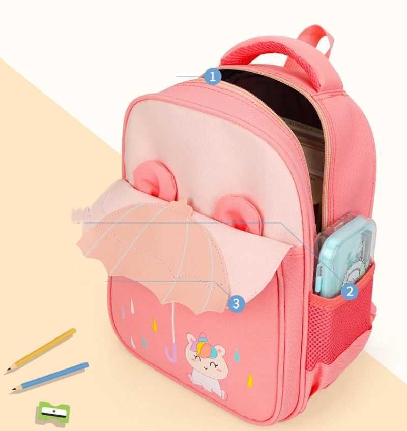 Personalized Embroidery Name Childrens School Bag Cartoon Printing Kindergarten Opening Backpack for Boys and Girls BackpackW251113