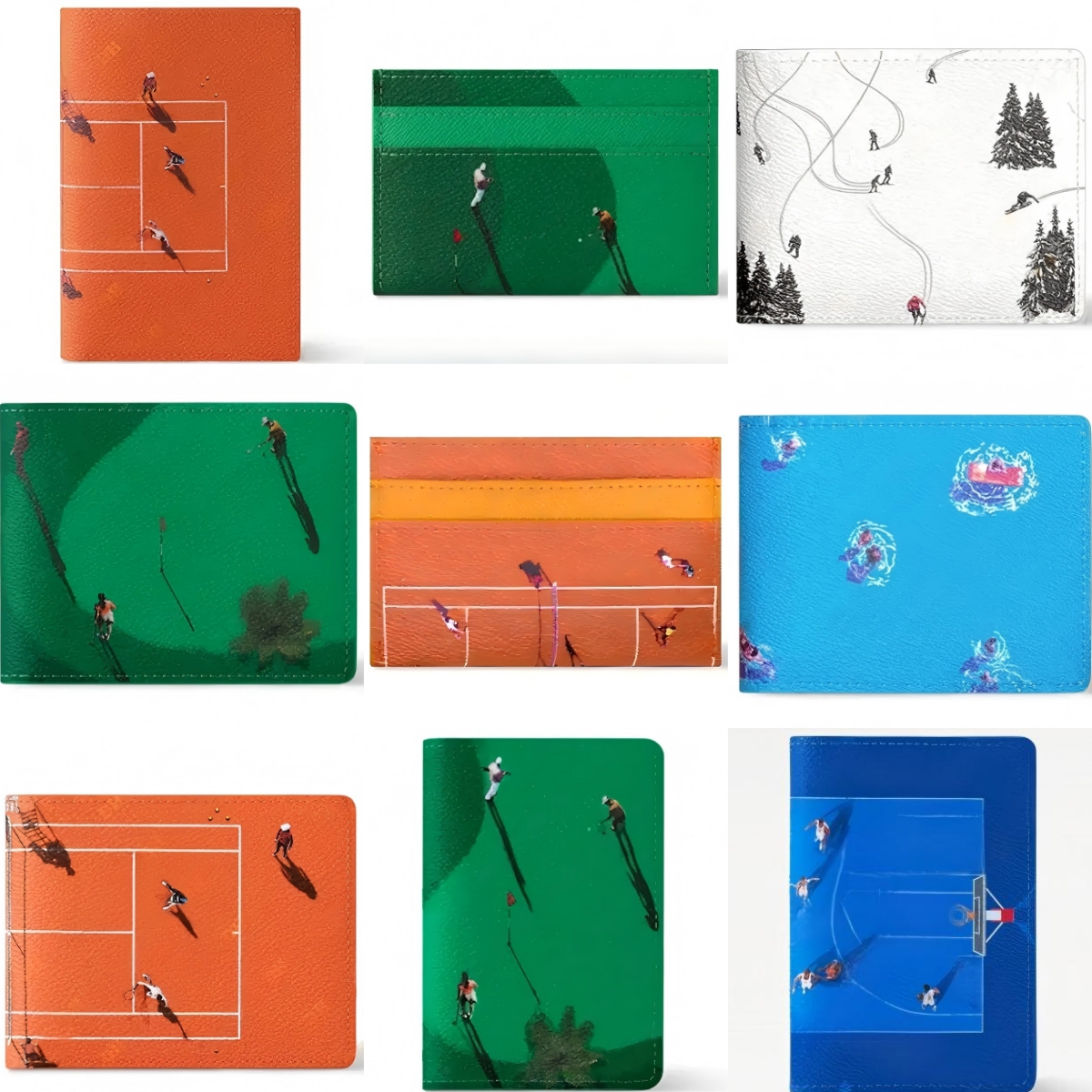 Designer Card Holder Women Genuine Leather Small Wallet Brand Coin Bag Luxury Credit Card Holder Designer Wallets Men Cardholder Men Luxury Genuine Leather Handbag