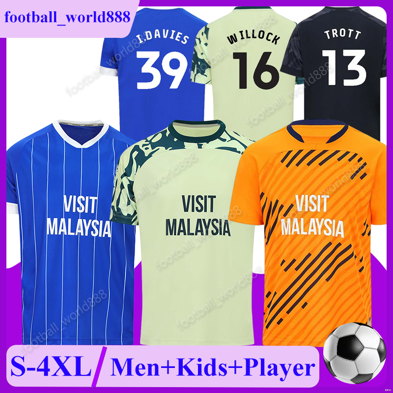 XXXL 4XL CardiffS City 25 26 Soccer Jerseys SALECH ROBINSON COLWILL 2025 Football Shirts I.DAVIES WILLOCK ASHFORD football kit J.COLWILL WINTLE Men Kids Kit Socks Set