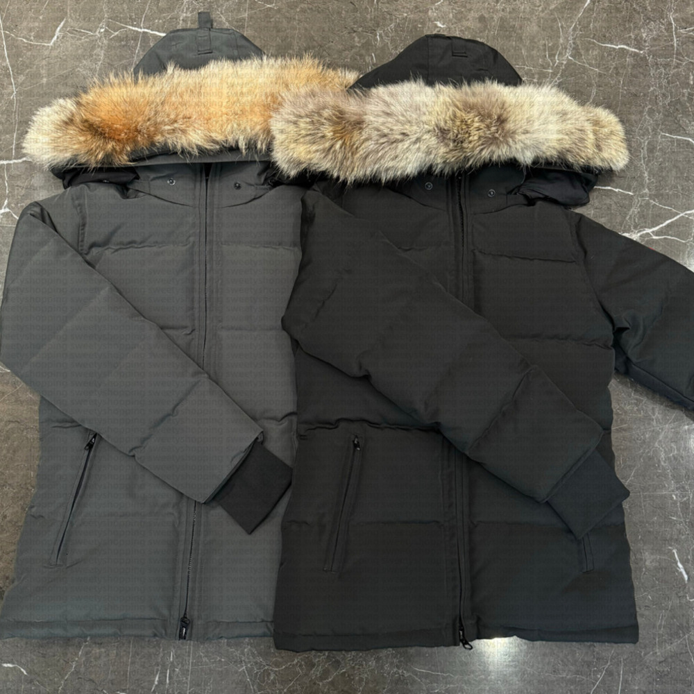 Canada Down Jacket goosejackets Designer Womens Puffer Jackets Winter Parka Coat Wolf Fur Outdoor Wyndham Windbreaker Outerwear Removable Hooded Jackets XS-2XL