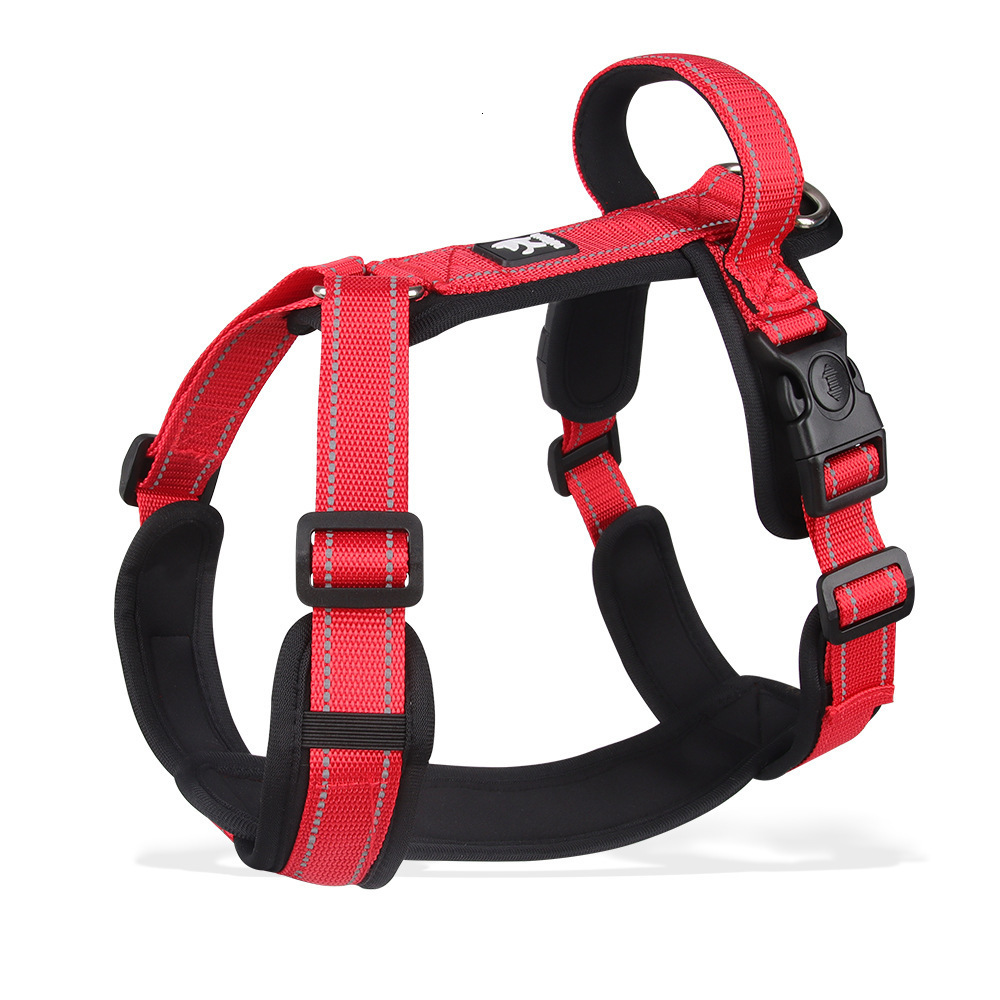 TSPRO Hands Free Dog for Walking Running Safety Car Seat Belt Shock Absorbing Bungee Leash with Padded Handle 240722