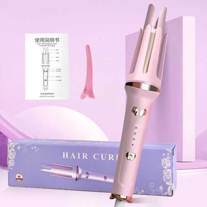 WAIKIL professional womens electric curler stick rolls automatic curler 32MM large wave electric negative ion hair care curlerT251114
