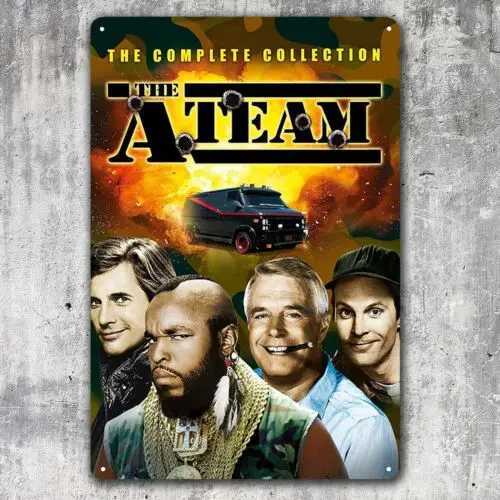 The A-Team Movie Metal Poster - Collectable Tin Sign 20x30cm -aluminumM251114