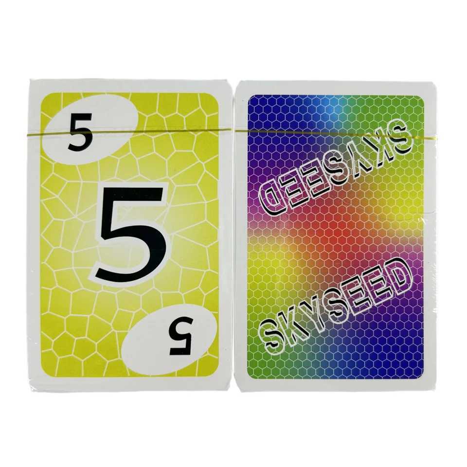 Skyseed Card Game 150 Playing Cards Board Game Deck Fun Exploration Action Edition Christmas and Halloween Gifts C251114