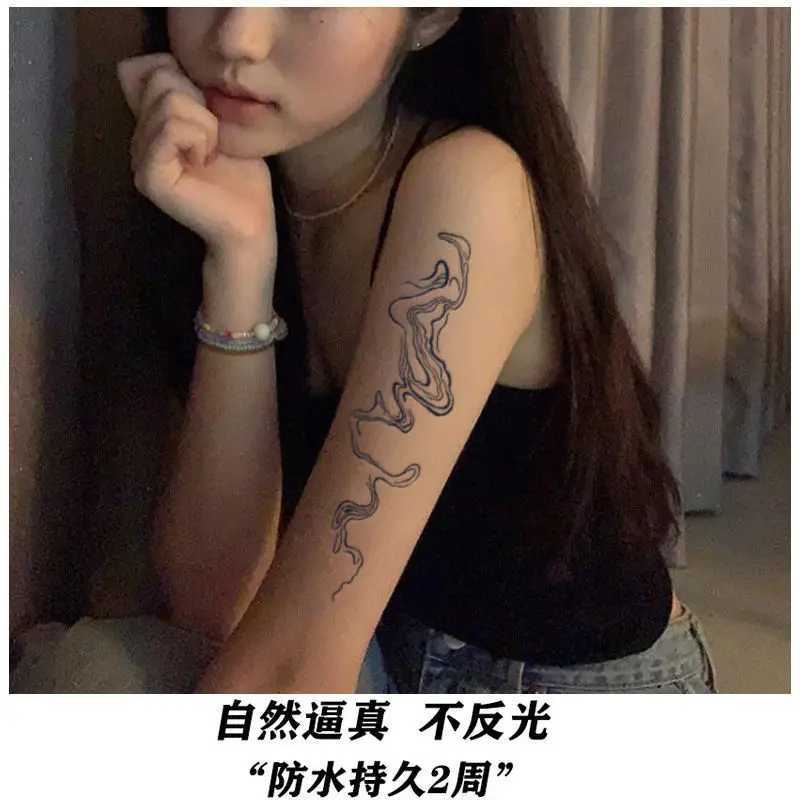 Herbal Juice Tattoo Stickers for Womens Arms and Shoulders Mist Temporary Tattoo Waterproof Fake Tattoo Persistent Mist Tattoo StickersXJ25414