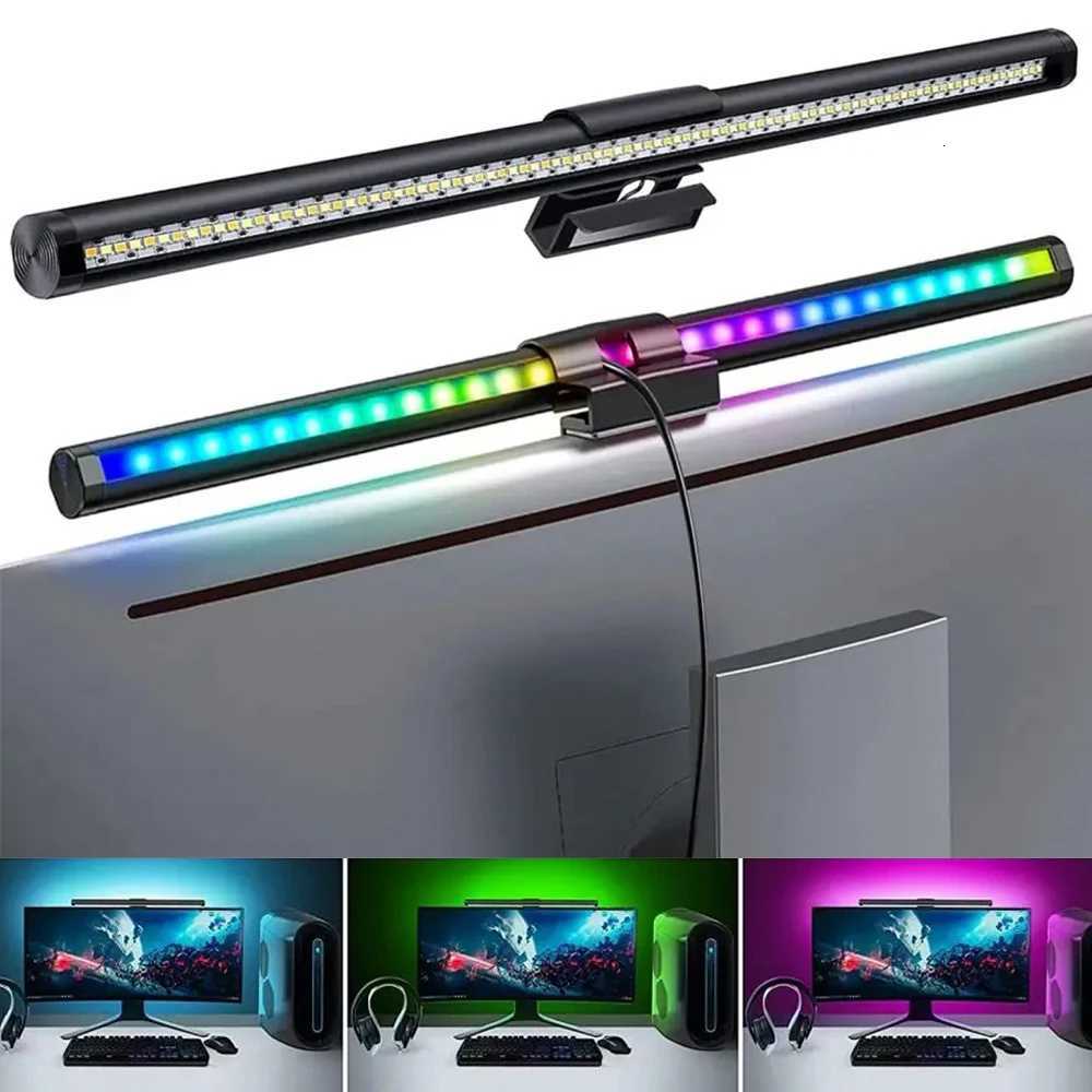 Computer Screen Light Desk Lamp Light Screen Hanging Light 44/50cm Table Lamp RGB LCD Monitor Light For Study Laptop USB Light M251114