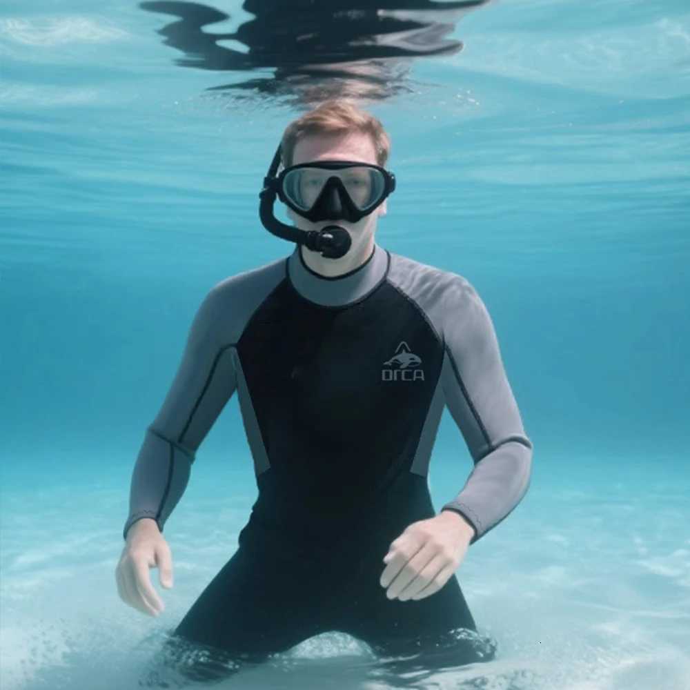 3MM Wetsuits Men Neoprene Diving Surfing Swimming Full Suits Cold Water Keep Warm Zipper Water Sports Full Diver SuitW251113