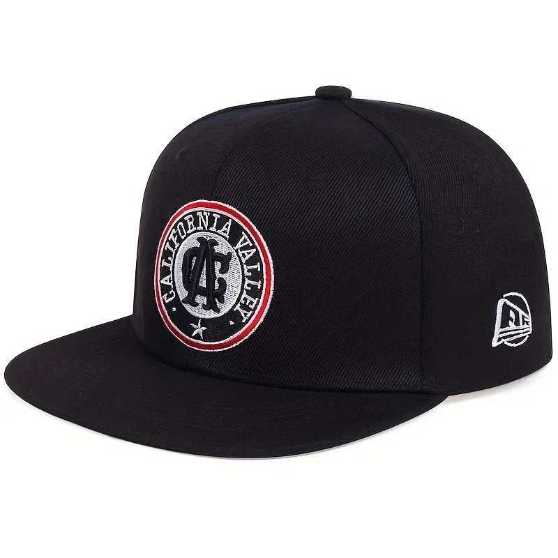 Neutral letter embroidered hip-hop hat spring and summer outdoor adjustable sports and leisure baseball cap sun protection hat W250414