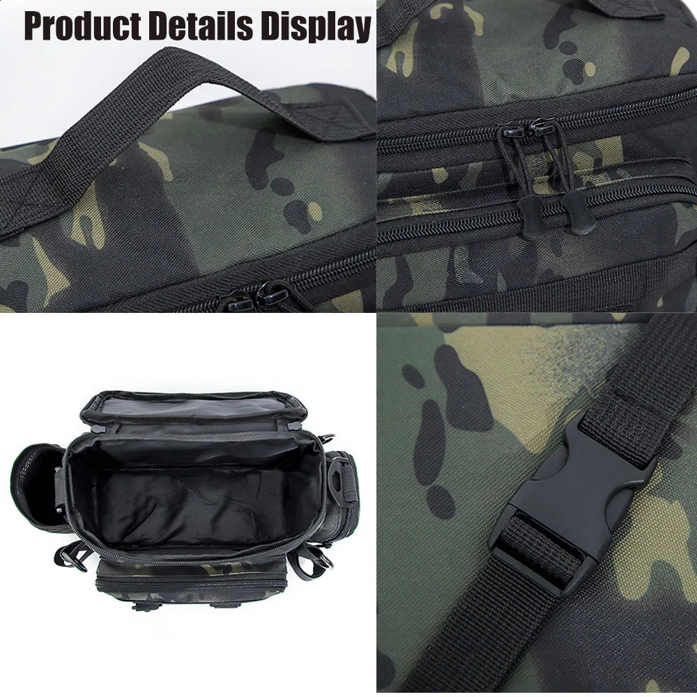 Camouflage backpack mens angle tool fishing Rucksack bag project Tackle Sports Entertainment 250410
