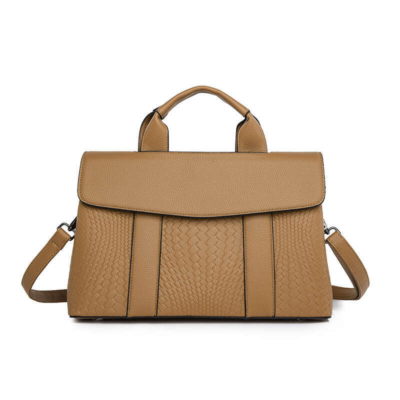 designer bag Ladies' handbag, fashionable woven pattern, large capacity women's high-end feeling, hot selling shoulder bag, work commuting b