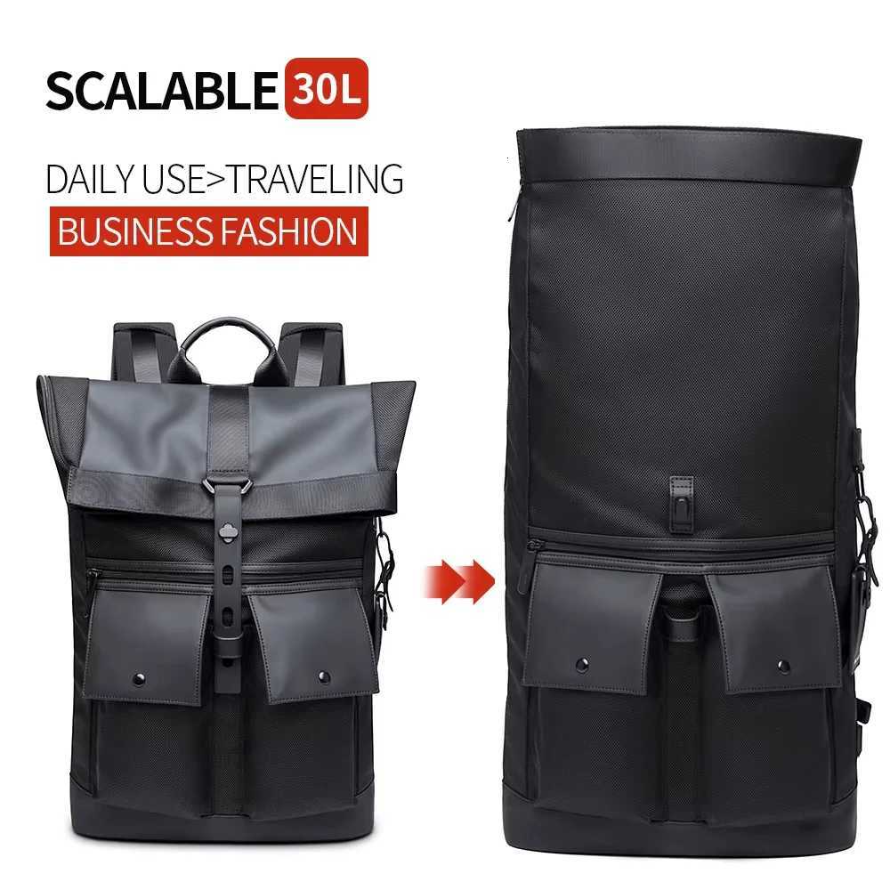 Bange Casual Men Anti Theft Backpack 156 inch Multifunctional Waterproof Backpacks Daily Travel Bag School Rucksack With BeltW251113