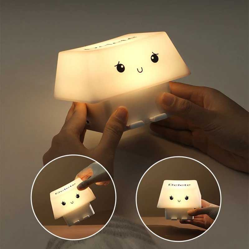 LED Night Lights Bedside Table Lamp Room Decoration USB Rechargeable Led Lamp Decor Holiday Baby Bedroom For Birthday Gift M251114