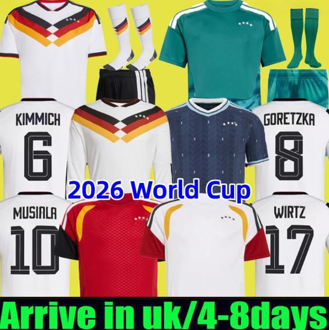 2026 Germany 125-Year Anniversary woman Soccer Jerseys Player HUMMELS KROOS GNABRY WERNER MUSIALA MULLER HAVERTZ WIRTZ