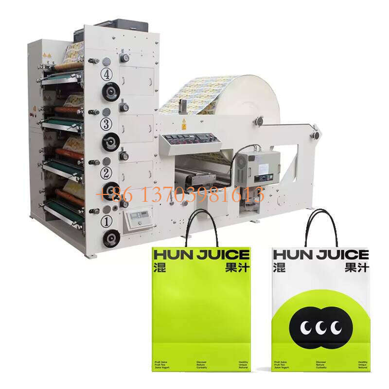 High-Speed Paper Bag Printer Machine 2025 Tariff Relief for Machinery OEM Accepted Energy Saving Design