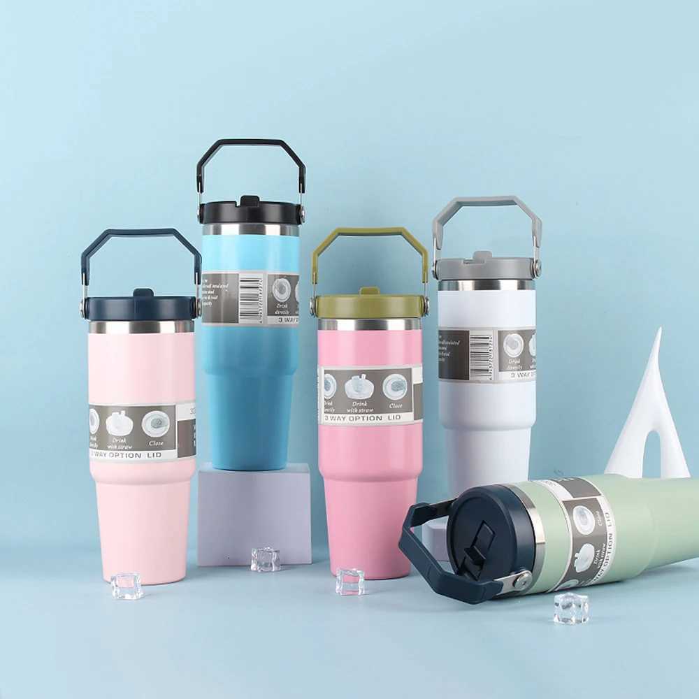 890ml Ultra Large Capacity Insulated Cup 304 Stainless Steel Insulated Cup Cold Insulated Outdoor Portable Ice Cream Cup C251114
