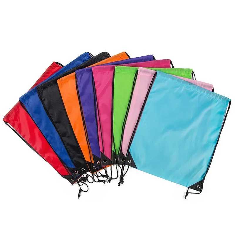Waterproof Drawstring Backpack with Oxford Cloth for Swimming Sports Beach and TravelW251113